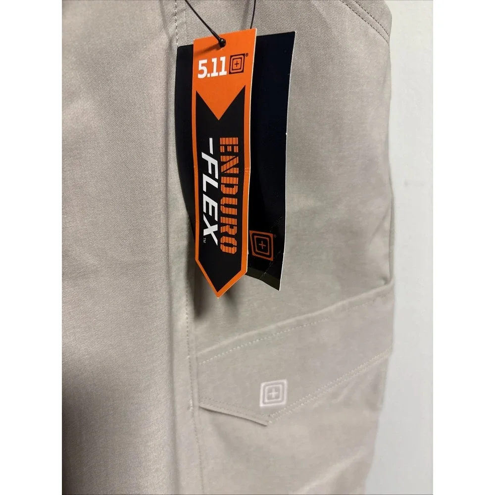 5.11 Tactical Series Cargo Pants Khaki Men's Size 4 enduro  flex